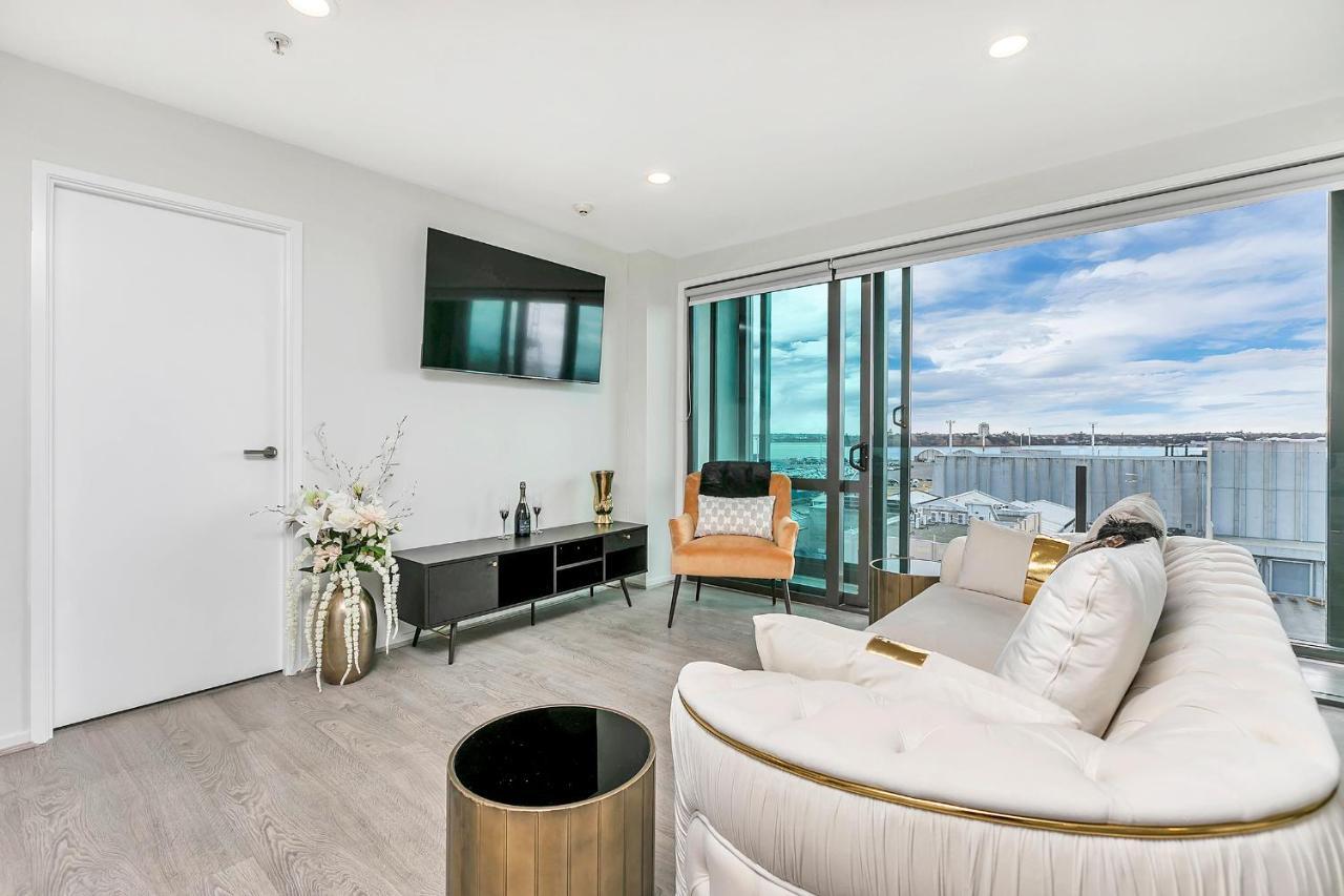 Dockside Luxury + Cp Apartment Оукланд Екстериор снимка